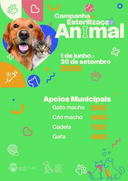 Campanha de esterilização animal