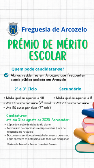 Prémio de mérito Escolar