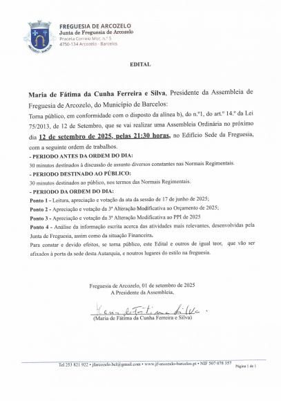 Assembleia de Freguesia