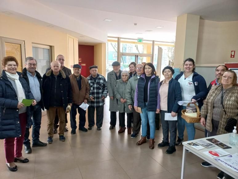 Cantar de Reis - Visita do Centro Social da Paróquia de Arcozelo
