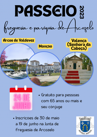 Passeio da Freguesia e da Paróquia de Arcozelo